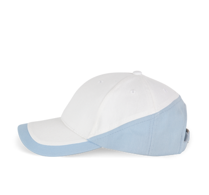 Racing - Casquette bicolore 6 panneaux