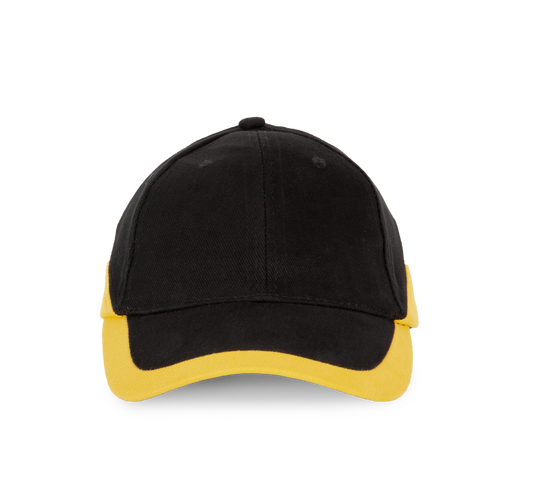 Racing - Casquette bicolore 6 panneaux