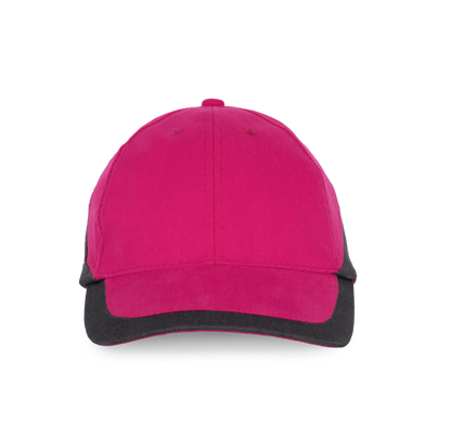 Racing - Casquette bicolore 6 panneaux