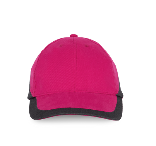 Racing - Casquette bicolore 6 panneaux