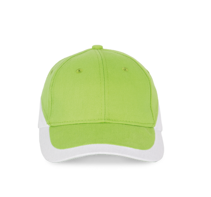 Racing - Casquette bicolore 6 panneaux