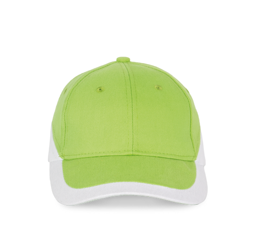 Racing - Casquette bicolore 6 panneaux