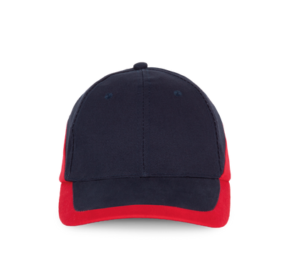 Racing - Casquette bicolore 6 panneaux