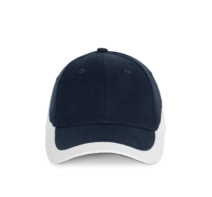 Racing - Casquette bicolore 6 panneaux