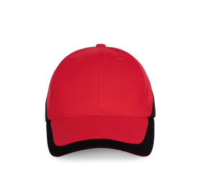 Racing - Casquette bicolore 6 panneaux