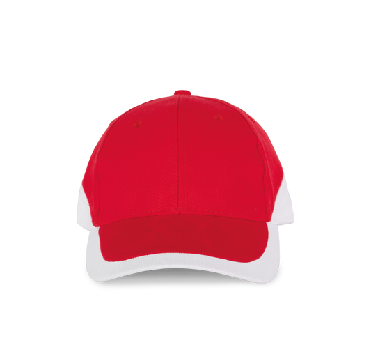 Racing - Casquette bicolore 6 panneaux