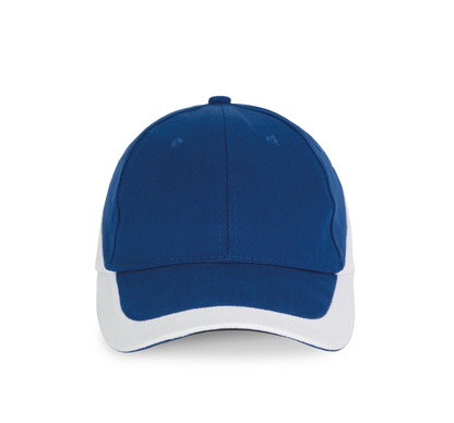 Racing - Casquette bicolore 6 panneaux