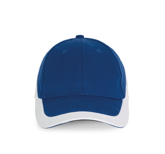 Racing - Casquette bicolore 6 panneaux