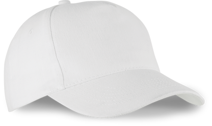 Casquette 5 panneaux en coton bio