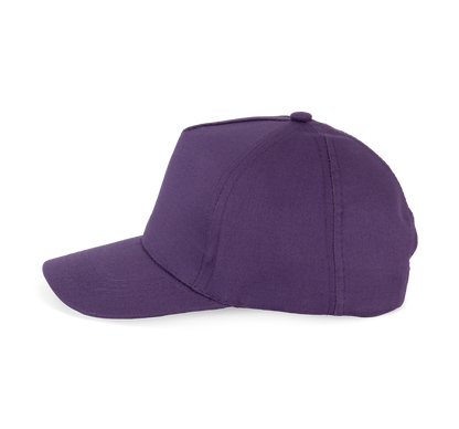 Casquette enfant en coton - 5 panneaux