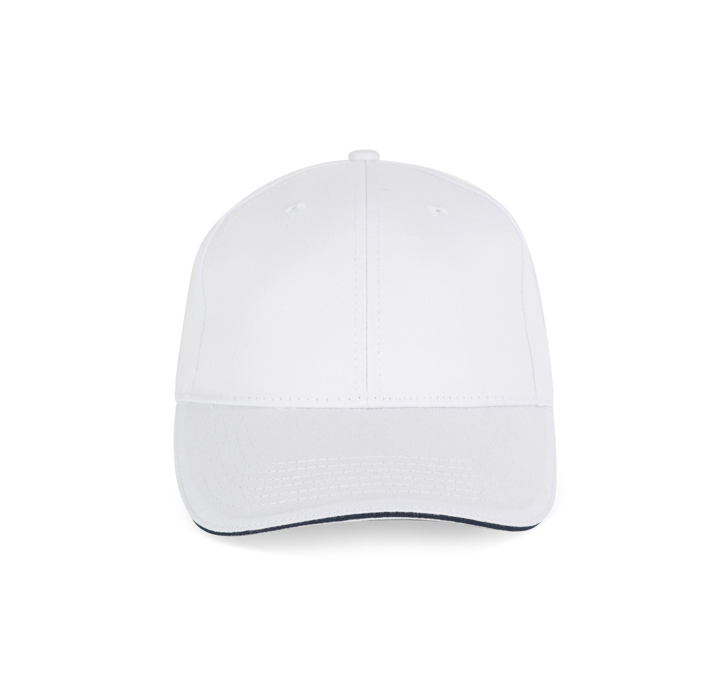 Casquette avec sandwich contrasté - 6 panneaux