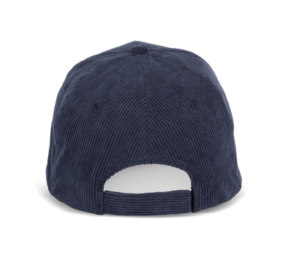 Casquette en velours - 6 panneaux