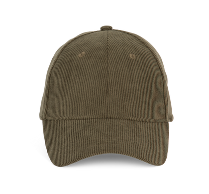 Casquette en velours - 6 panneaux