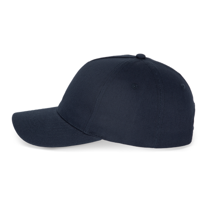 Casquette en coton et polyester recyclés K-loop tracking - 5 panneaux