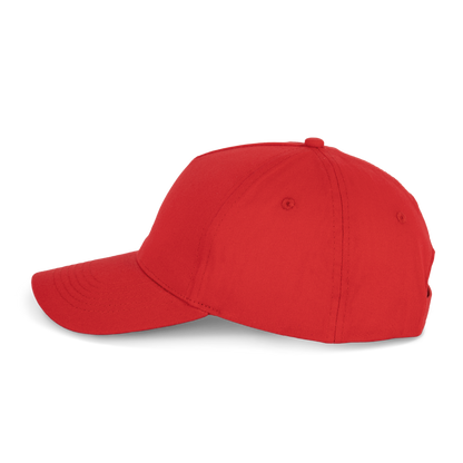 Casquette en coton et polyester recyclés K-loop tracking - 5 panneaux