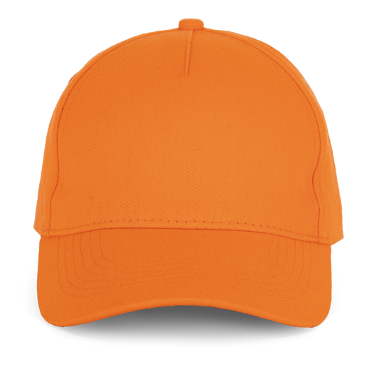 Casquette en coton et polyester recyclés K-loop tracking - 5 panneaux