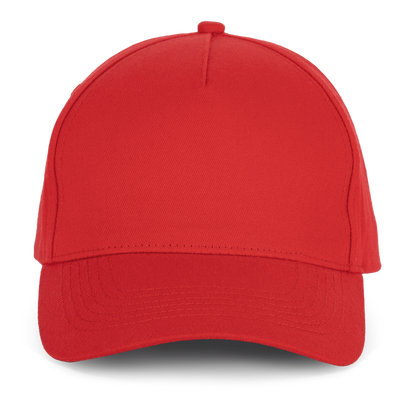 Casquette en coton et polyester recyclés K-loop tracking - 5 panneaux