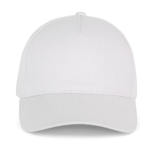 Casquette en coton et polyester recyclés K-loop tracking - 5 panneaux