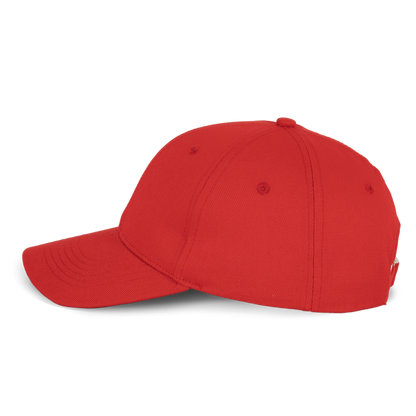 Casquette en coton et polyester recyclés K-loop tracking-  6 panneaux