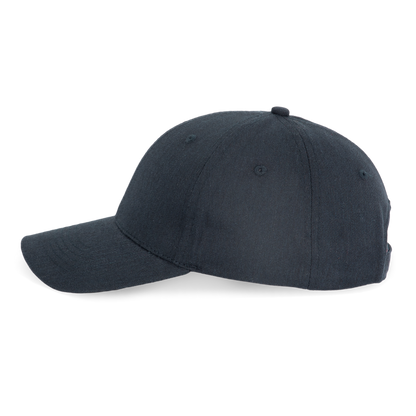 Casquette en coton et polyester recyclés K-loop tracking - 6 panneaux