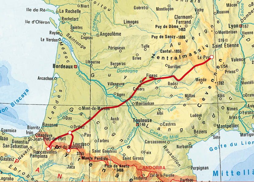 Guide Rother Chemin de Saint-Jacques (Le Puy)
