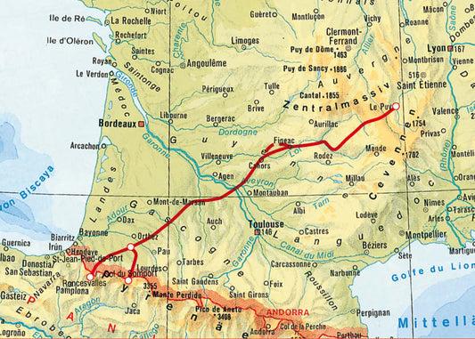 Guide Rother Chemin de Saint-Jacques (Le Puy)