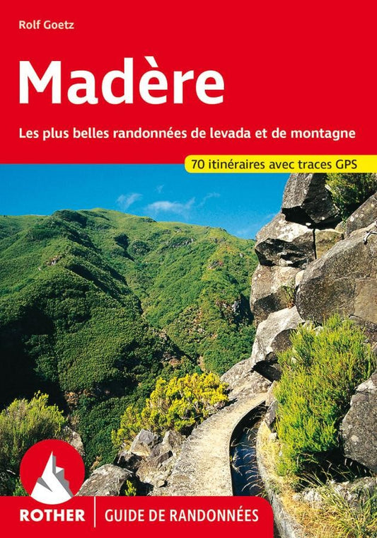 Guide Rother Madère version française – couverture du guide de randonnée