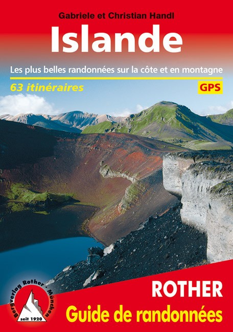 Islande, le Guide de randonnée Rother